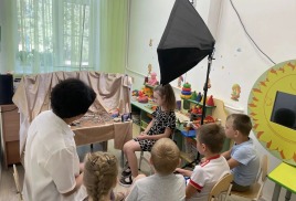 Второе занятие в Мультстудии «Радуга»
