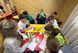  Весёлая встреча в клубе общения подростков 