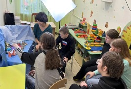 Работа над мультфильмом 